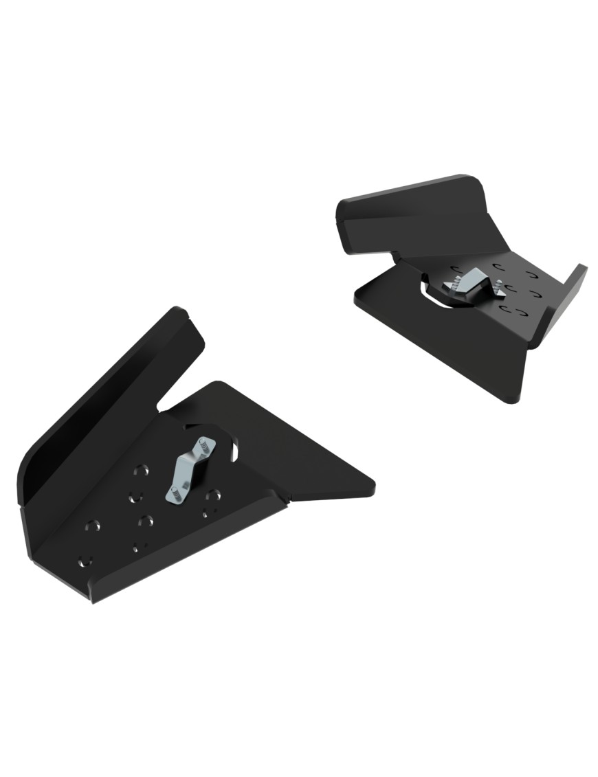 Osłony przednich wahaczy Iron Baltic Yamaha Grizzly 700 (2014-2015) - HDPE