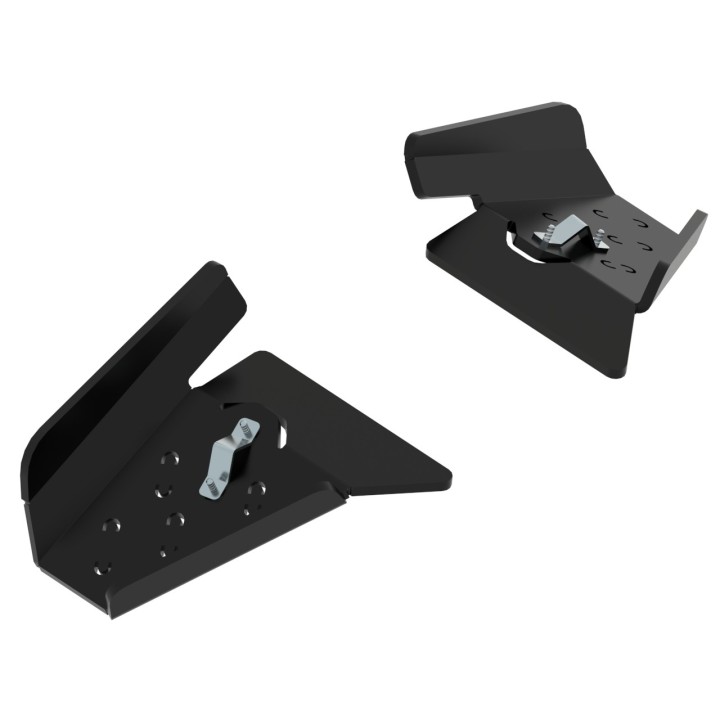 Osłony przednich wahaczy Iron Baltic Yamaha Grizzly 700 (2014-2015) - HDPE