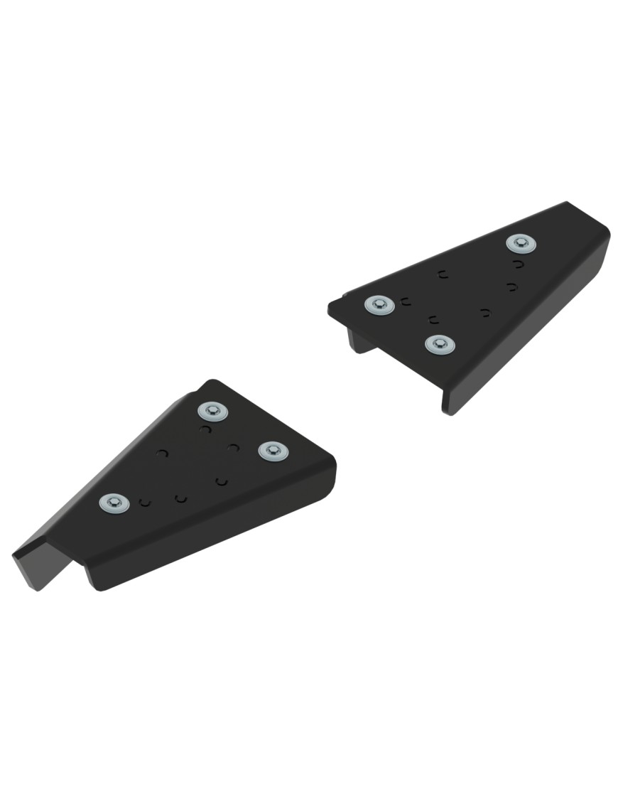 Osłony przednich wahaczy Iron Baltic Polaris Sportsman 550 - HDPE