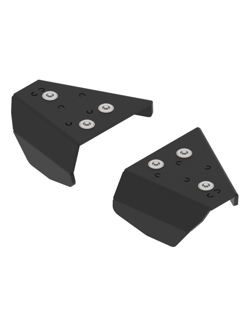 Osłony przednich wahaczy Iron Baltic Kawasaki KVF 650/750 BruteForce - HDPE