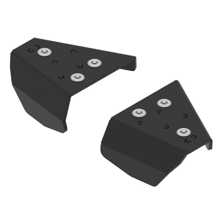 Osłony przednich wahaczy Iron Baltic Kawasaki KVF 650/750 BruteForce - HDPE - ujęcie 2