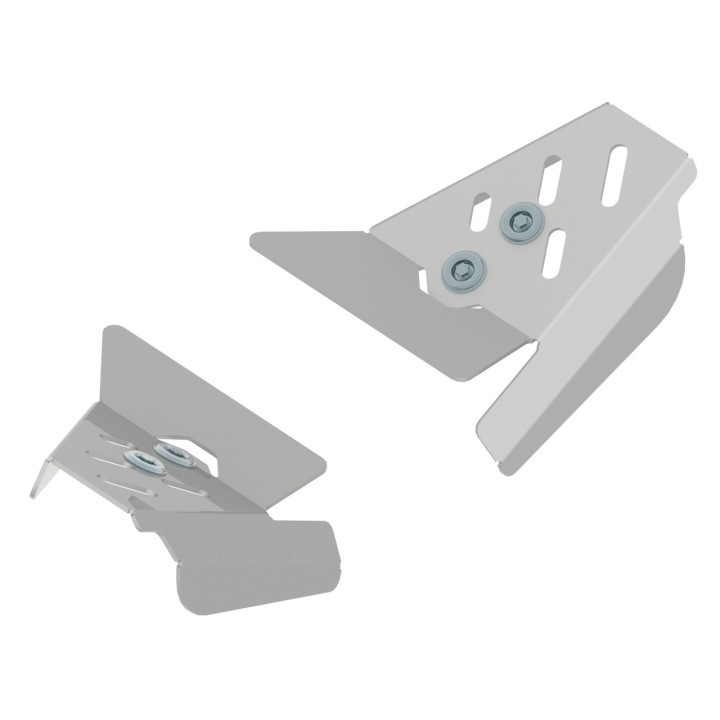 Osłony przednich wahaczy Iron Baltic Yamaha Kodiak 700 - aluminiowe - ujęcie 2