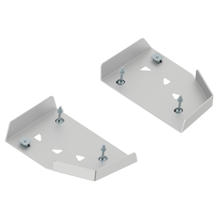 Osłony tylnych wahaczy Iron Baltic Polaris ACE 325/570 - aluminiowe
