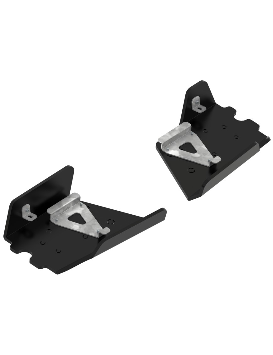 Osłony tylnych wahaczy Iron Baltic Polaris Sportsman 550 - HDPE