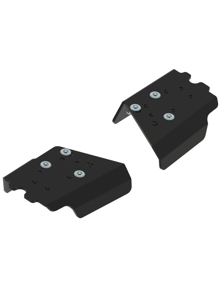 Osłony tylnych wahaczy Iron Baltic Polaris Sportsman 550 - HDPE