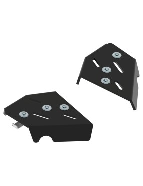 Osłony tylnych wahaczy Iron Baltic Yamaha Kodiak 700 - HDPE