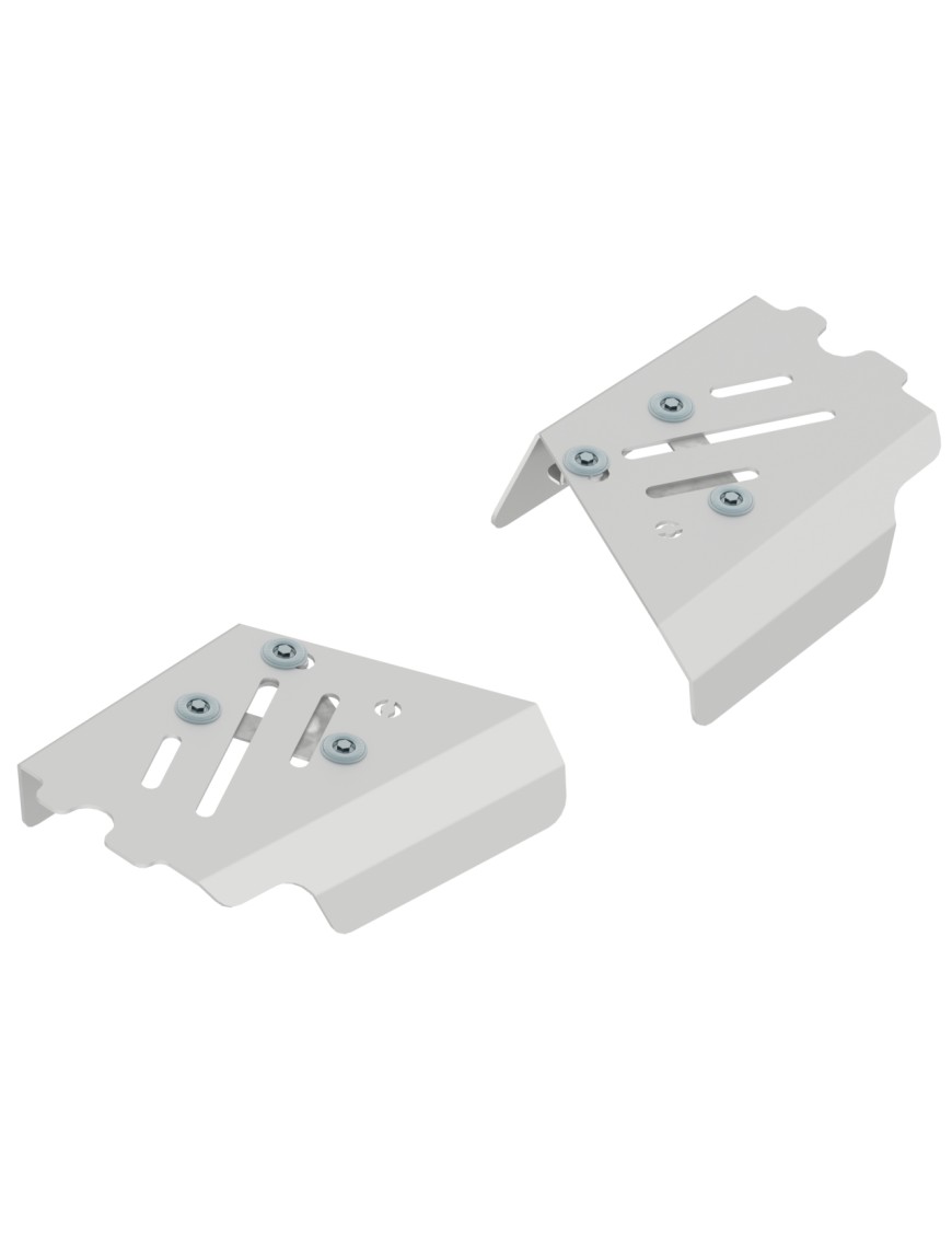 Osłony tylnych wahaczy Iron Baltic Polaris Sportsman 550 - aluminiowe