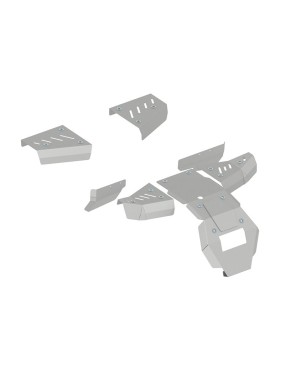 Osłony podwozia Iron Baltic Yamaha Wolverine 700 - aluminiowe