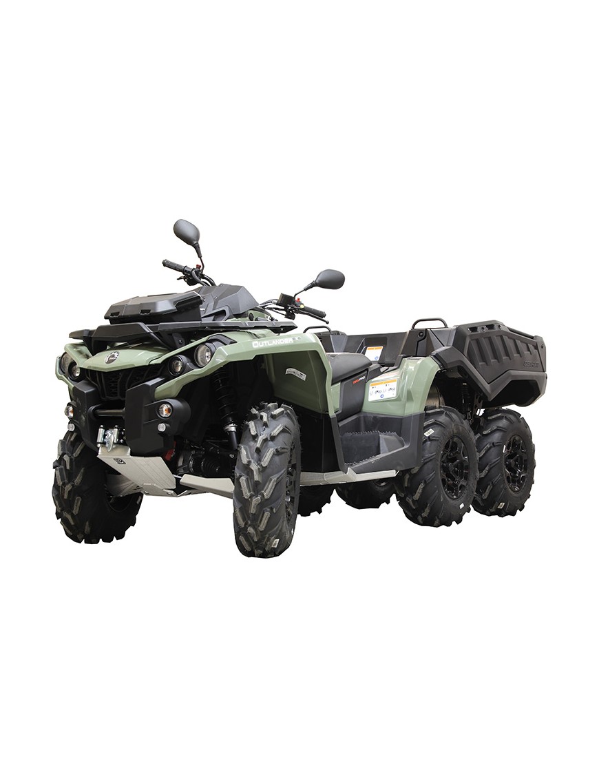 Osłony podwozia Iron Baltic Can-Am Outlander 6x6 MAX (2017-2018) - aluminiowe