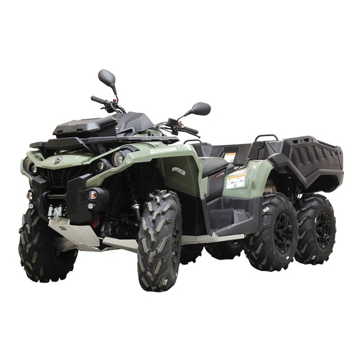 Osłony podwozia Iron Baltic Can-Am Outlander 6x6 MAX (2017-2018) - aluminiowe - ujęcie 2