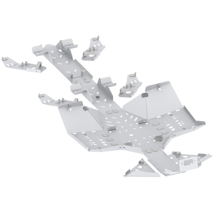 Osłony podwozia Iron Baltic Can-Am Outlander 6x6 MAX (2017-2018) - aluminiowe - ujęcie 3