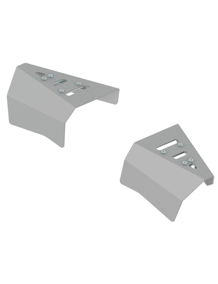 Osłony przednich wahaczy Iron Baltic Polaris Sportsman 400 (-2010) - aluminiowe