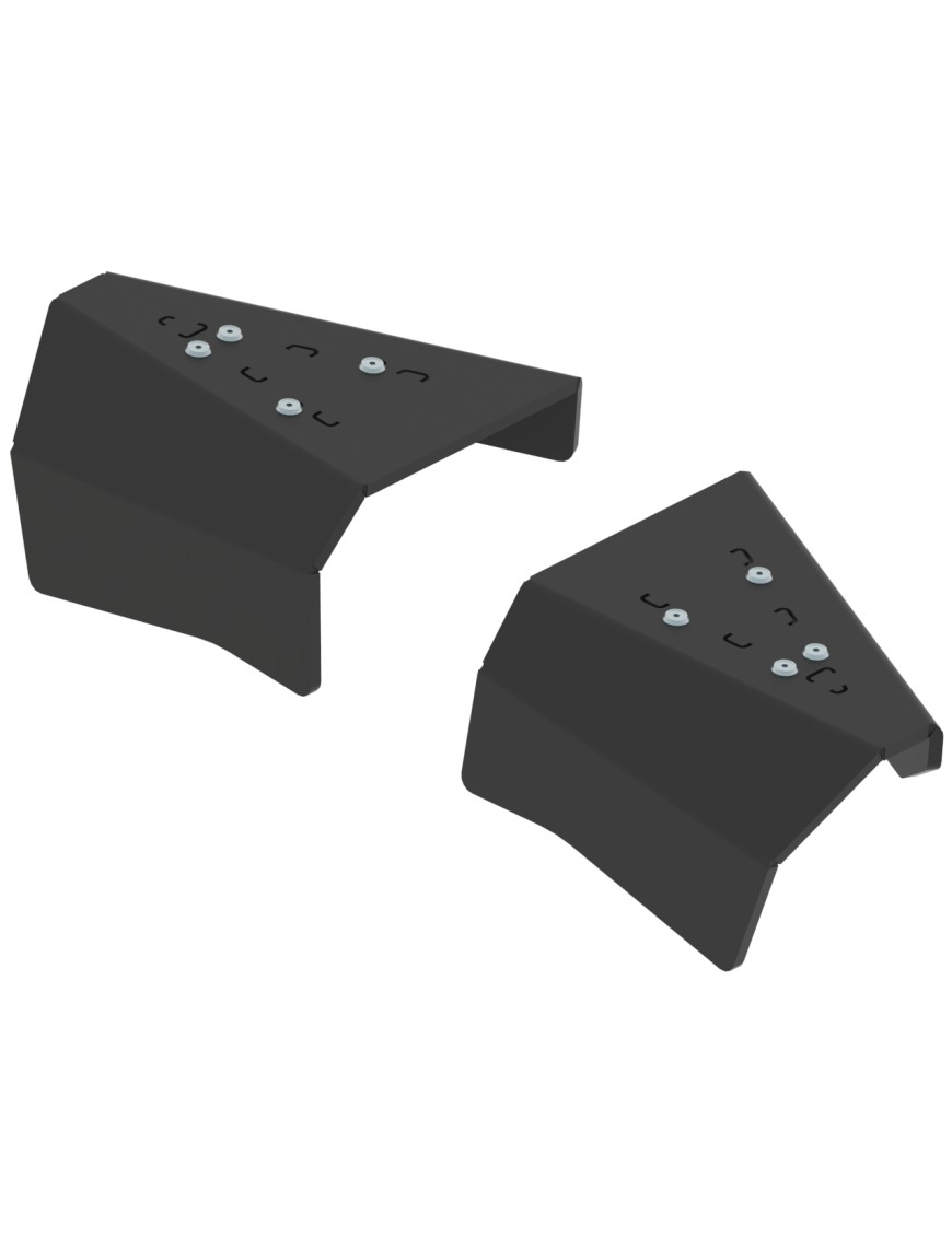 Osłony przednich wahaczy Iron Baltic Polaris Sportsman 400 (-2010) - HDPE