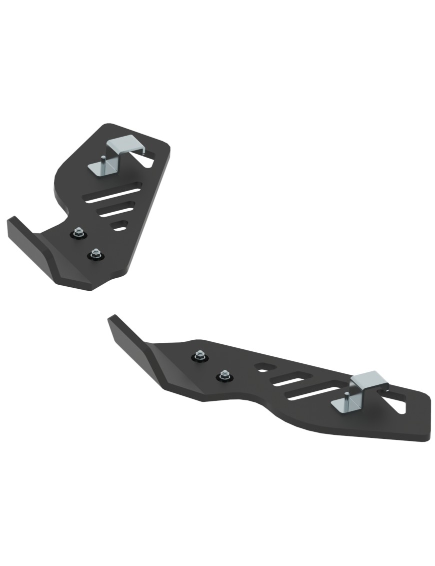 Osłony tylnych wahaczy Iron Baltic Can-Am Outlander 6x6 (2013-2016) - HDPE