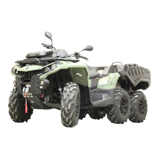 Osłony podwozia Iron Baltic Can-Am Outlander 6x6 MAX (2017-2018) - tworzywo - ujęcie 2