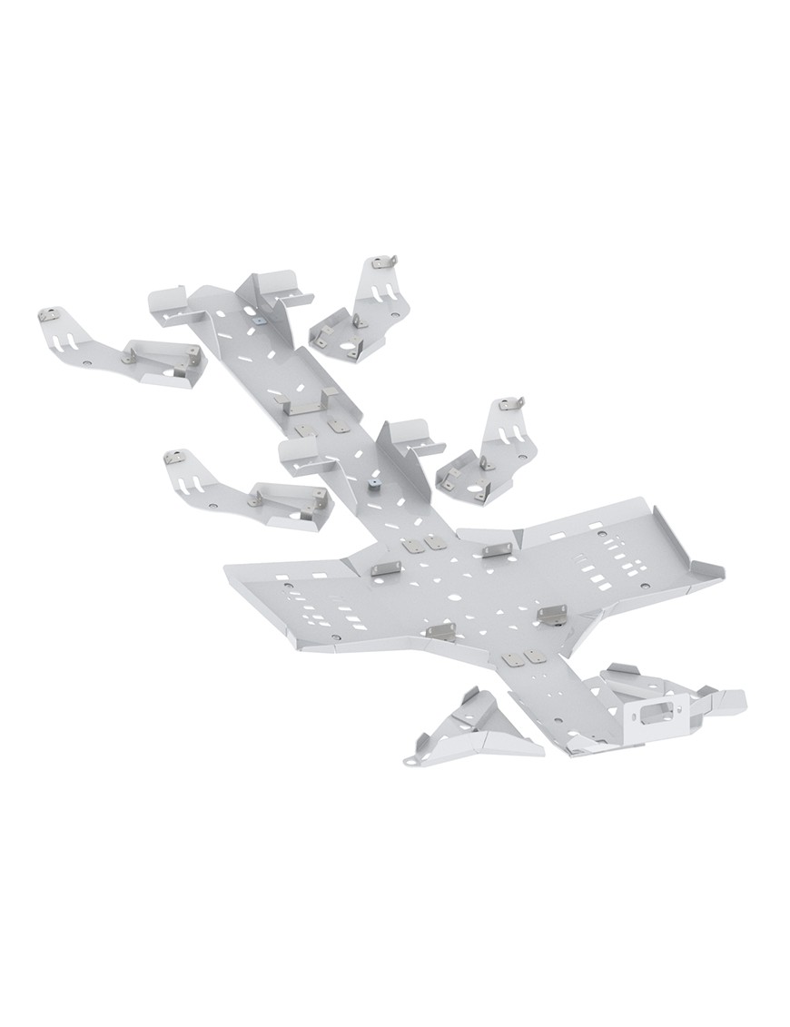 Osłony podwozia Iron Baltic Can-Am Outlander 6x6 (2019+) - aluminiowe