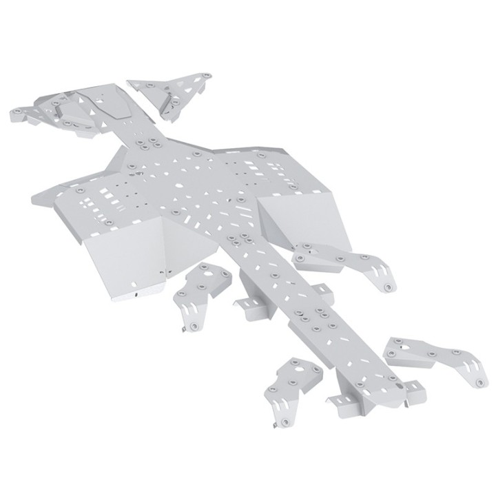 Osłony podwozia Iron Baltic Can-Am Outlander 6x6 MAX (2019+) - aluminiowe