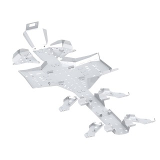 Osłony podwozia Iron Baltic Can-Am Outlander 6x6 MAX (2019+) - aluminiowe - ujęcie 2