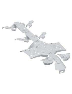 Osłony podwozia Iron Baltic Can-Am Outlander 6x6 MAX (2019+) - aluminiowe