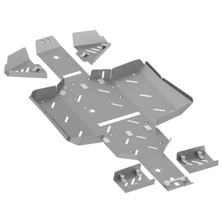 Osłony podwozia Iron Baltic Linhai M550L - aluminiowe - ujęcie 2
