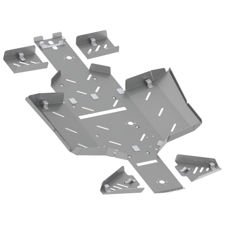 Osłony podwozia Iron Baltic Linhai M550L - aluminiowe - ujęcie 4