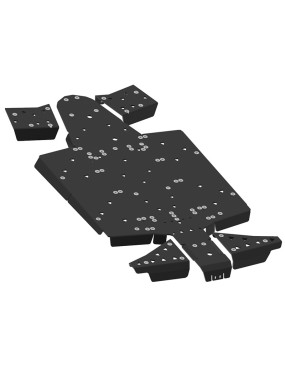 Osłony podwozia Iron Baltic Polaris RZR 1000 S - HDPE