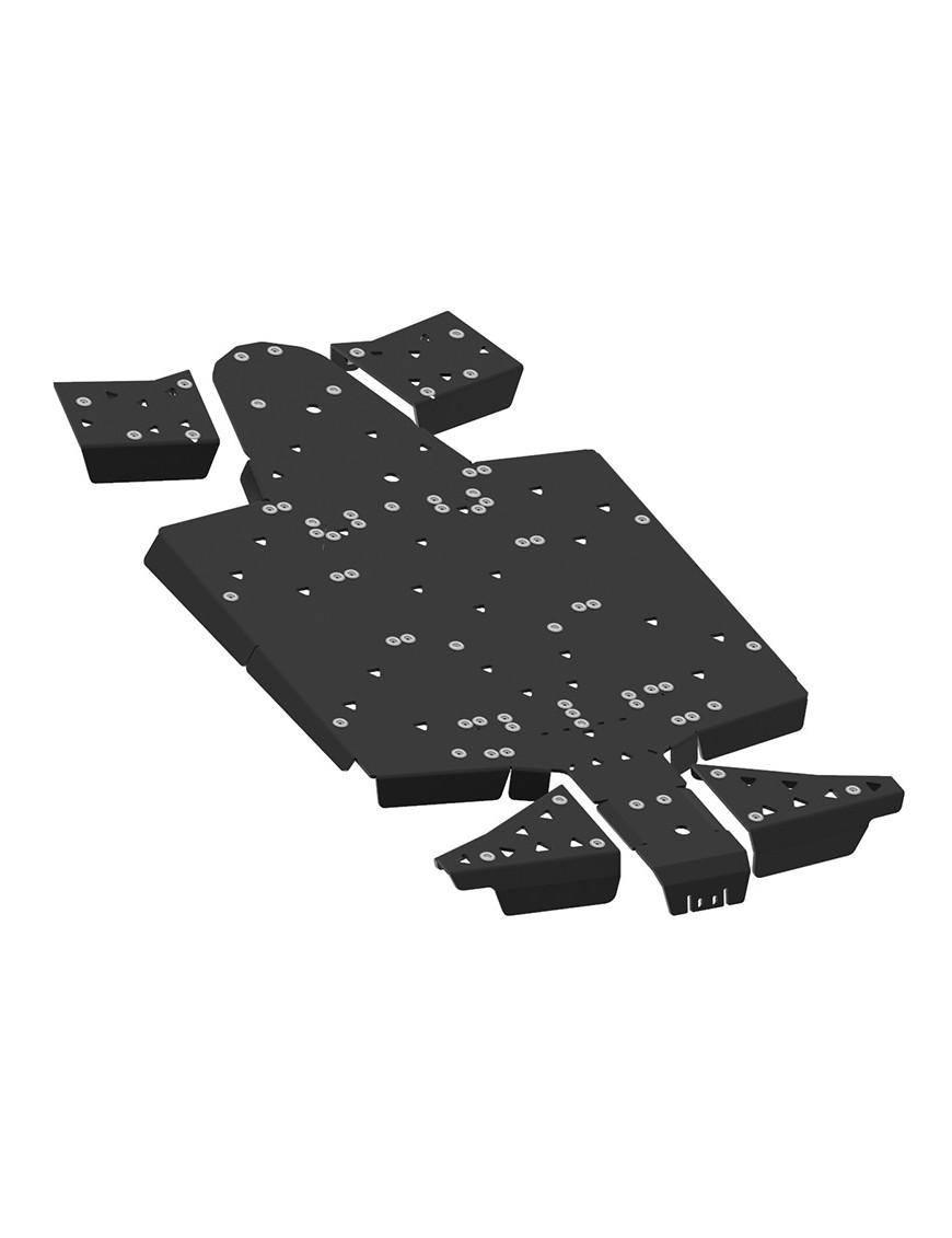 Osłony podwozia Iron Baltic Polaris RZR 1000 S - HDPE