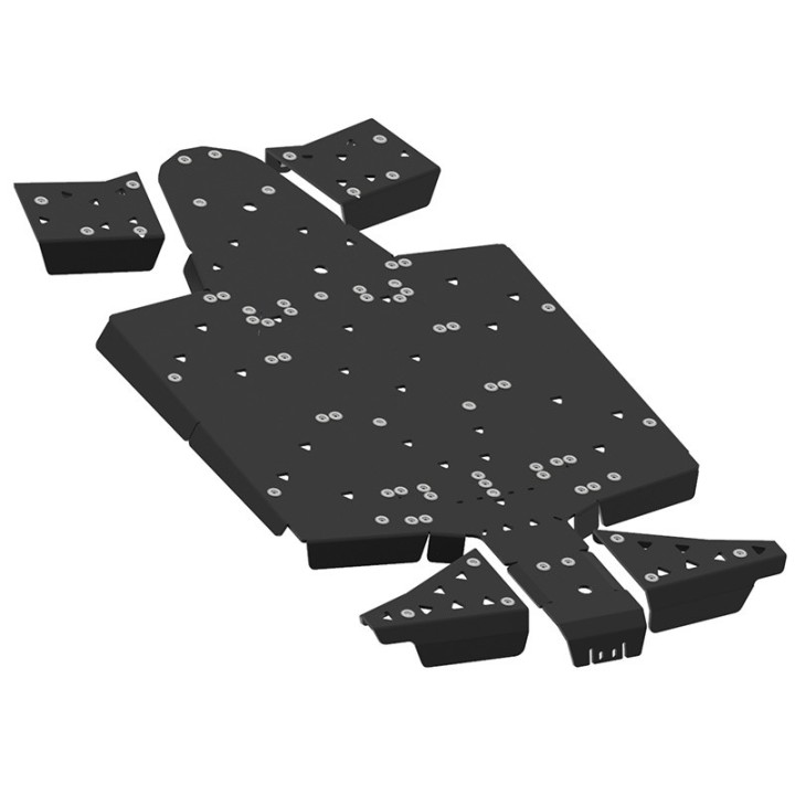 Osłony podwozia Iron Baltic Polaris RZR 1000 S - HDPE - ujęcie 4