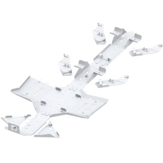 Osłony podwozia Iron Baltic Can-Am Outlander 6x6 450 T - aluminiowe - ujęcie 2