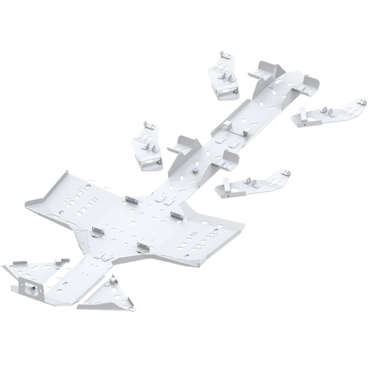 Osłony podwozia Iron Baltic Can-Am Outlander 6x6 450 T - aluminiowe - ujęcie 2