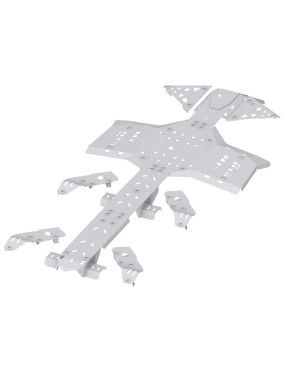 Osłony podwozia Iron Baltic Can-Am Outlander 6x6 450 T - aluminiowe