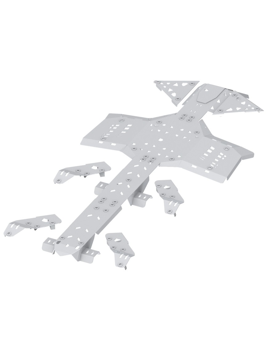 Osłony podwozia Iron Baltic Can-Am Outlander 6x6 450 T - aluminiowe