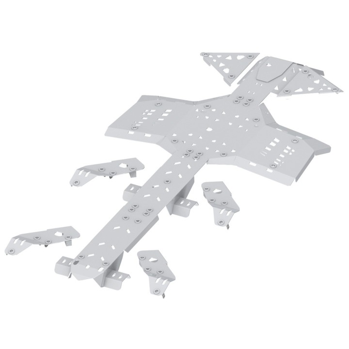 Osłony podwozia Iron Baltic Can-Am Outlander 6x6 450 T - aluminiowe - ujęcie 3