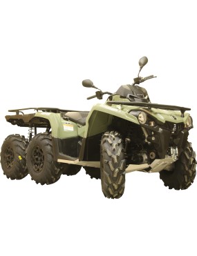 Osłony podwozia Iron Baltic Can-Am Outlander 6x6 450 T - aluminiowe