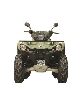 Osłony podwozia Iron Baltic Can-Am Outlander 6x6 450 T - aluminiowe