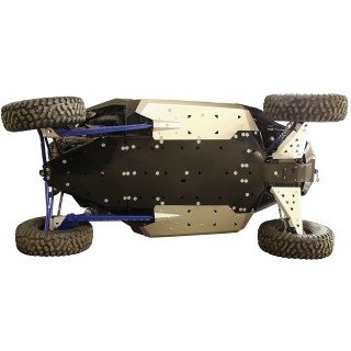 Osłony podwozia Iron Baltic Polaris RZR PRO XP - aluminium + tworzywo