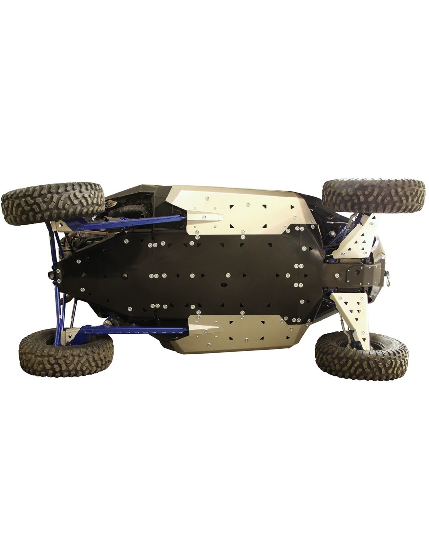 Osłony podwozia Iron Baltic Polaris RZR PRO XP - aluminium + tworzywo