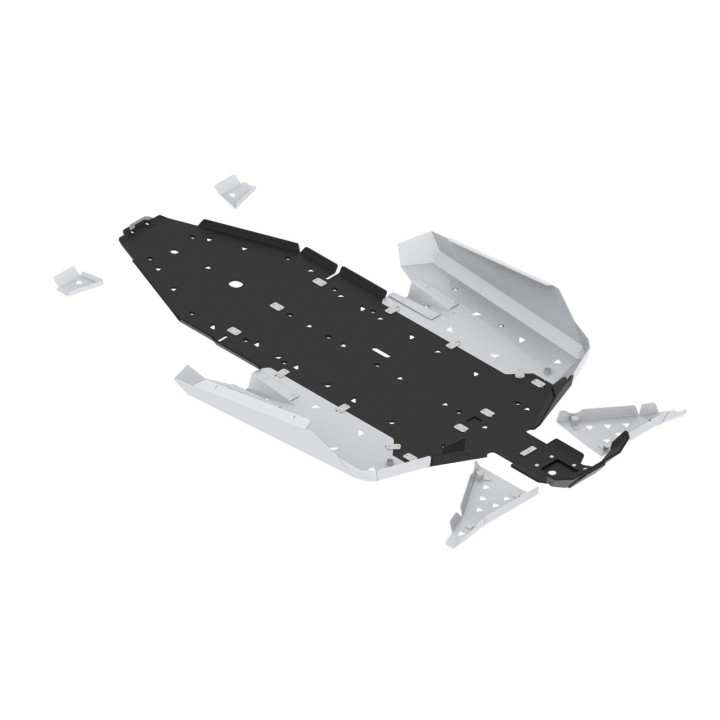 Osłony podwozia Iron Baltic Polaris RZR PRO XP - aluminium + tworzywo - ujęcie 7