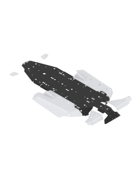 Osłony podwozia Iron Baltic Polaris RZR PRO XP - aluminium + tworzywo