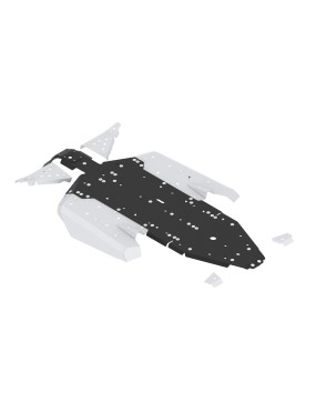 Osłony podwozia Iron Baltic Polaris RZR PRO XP - aluminium + tworzywo