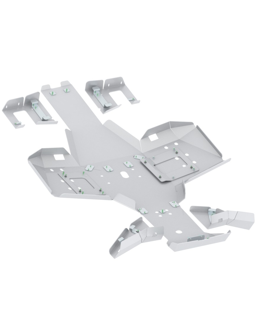 Osłony podwozia Iron Baltic Polaris Sportsman 570 SP (2021+) - aluminiowe