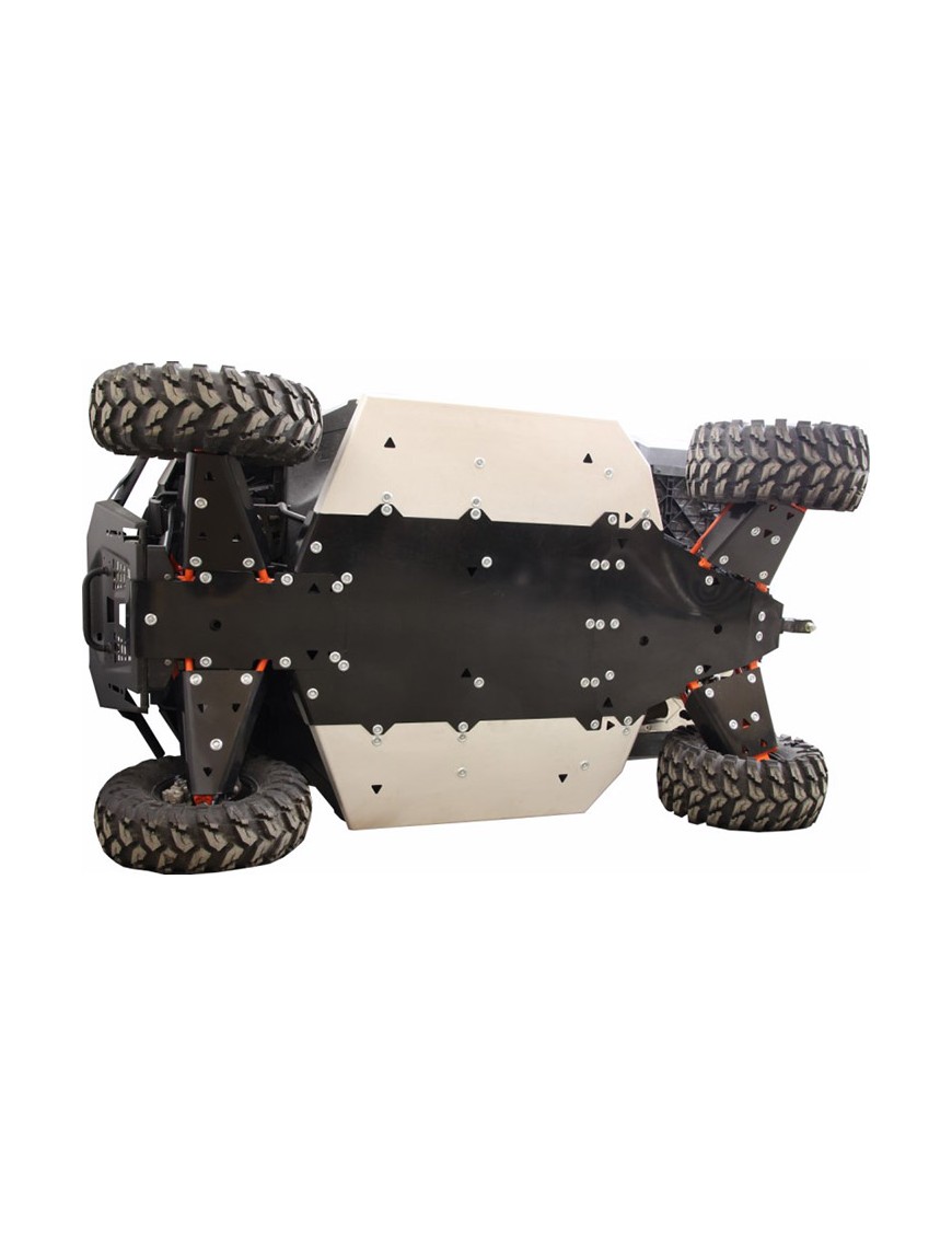 Osłony podwozia Iron Baltic Polaris Ranger 1000 XP (2018-2020) - aluminium + tworzywo