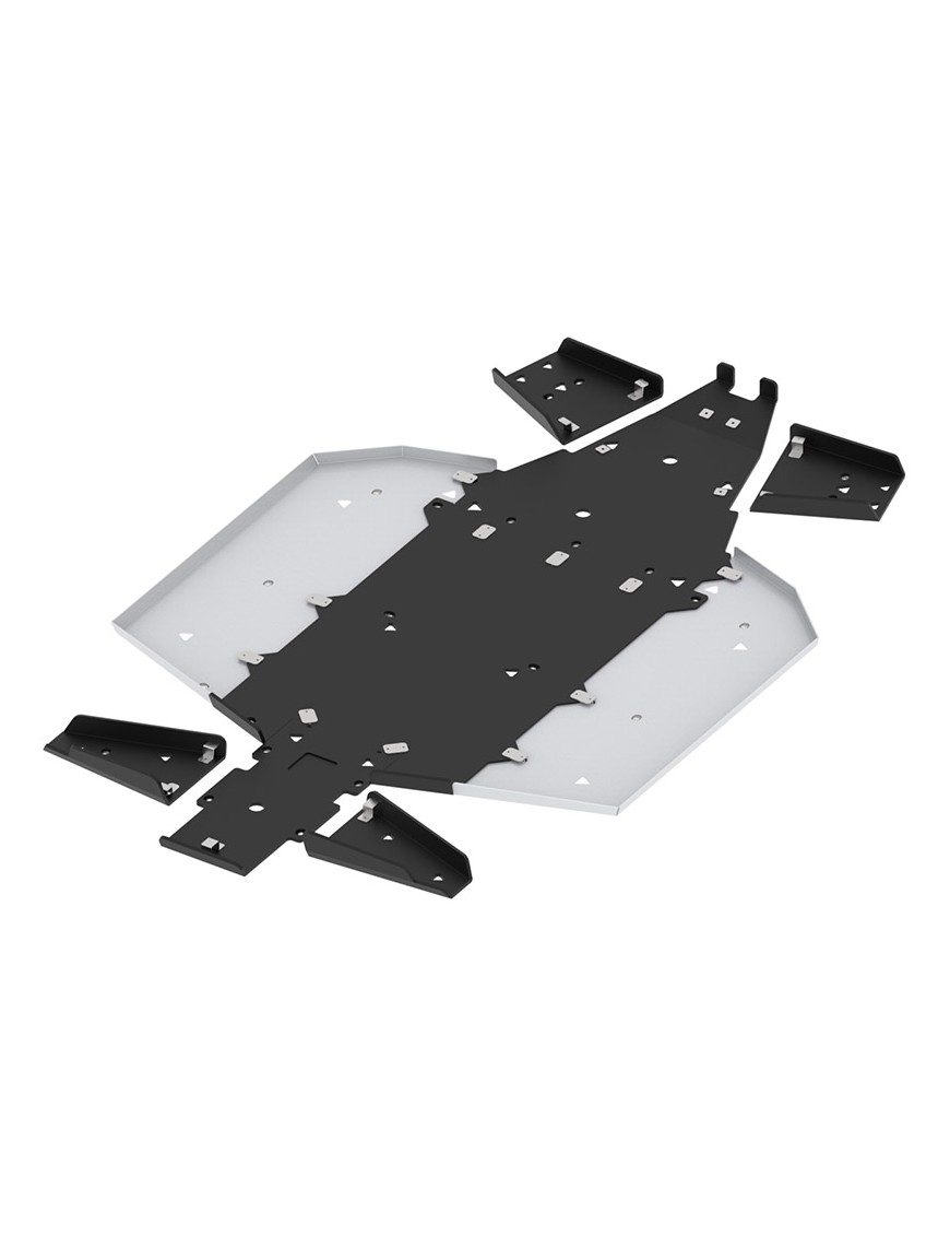 Osłony podwozia Iron Baltic Polaris Ranger 1000 XP (2018-2020) - aluminium + tworzywo