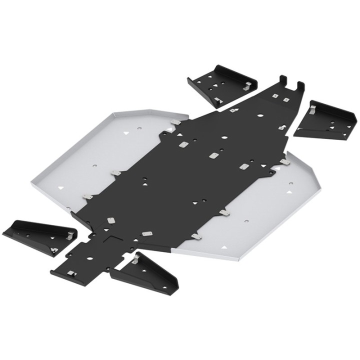 Osłony podwozia Iron Baltic Polaris Ranger 1000 XP (2018-2020) - aluminium + tworzywo - ujęcie 2