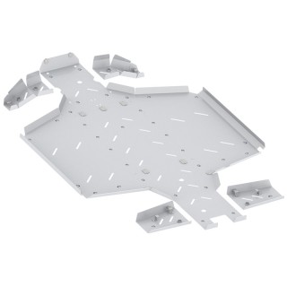 Osłony podwozia Iron Baltic CFMOTO UFORCE 1000 (-2021) - aluminiowe - ujęcie 2