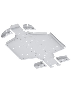 Osłony podwozia Iron Baltic CFMOTO UFORCE 1000 (-2021) - aluminiowe