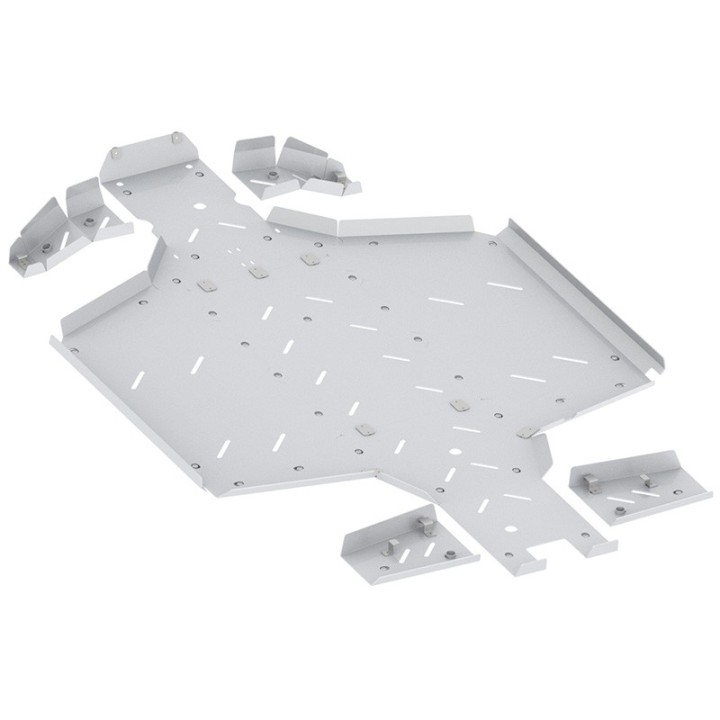 Osłony podwozia Iron Baltic CFMOTO UFORCE 1000 (-2021) - aluminiowe - ujęcie 2