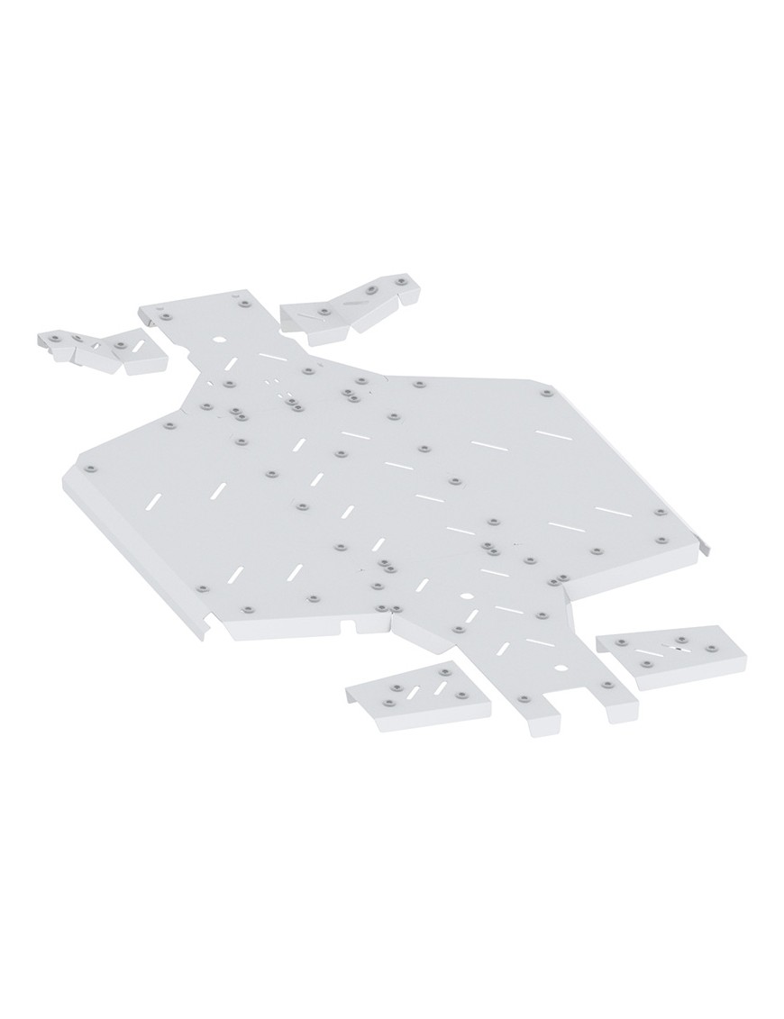 Osłony podwozia Iron Baltic CFMOTO UFORCE 1000 (-2021) - aluminiowe