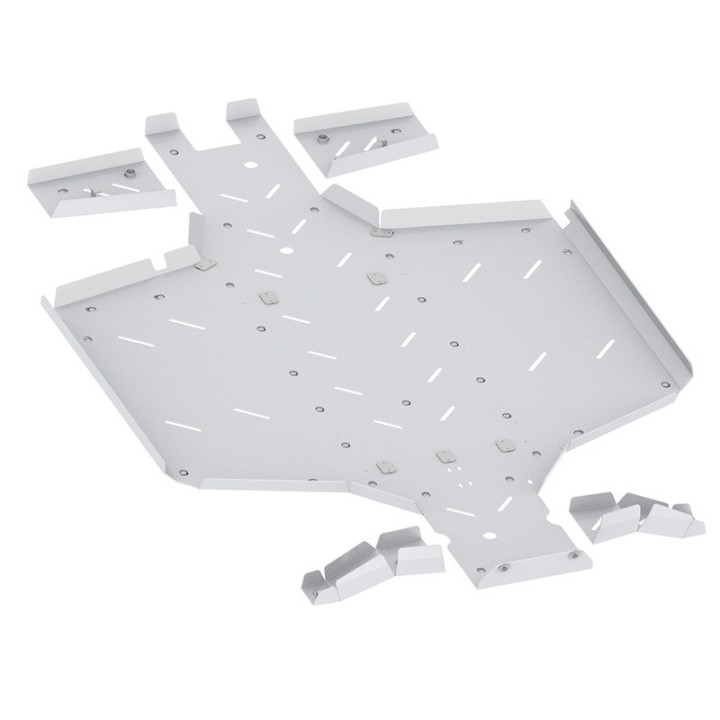 Osłony podwozia Iron Baltic CFMOTO UFORCE 1000 (-2021) - aluminiowe - ujęcie 4