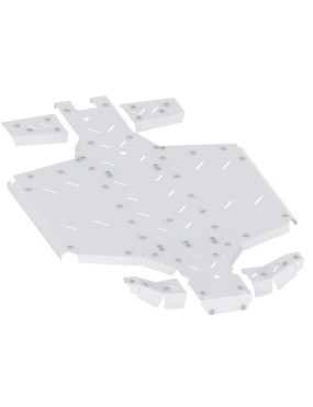 Osłony podwozia Iron Baltic CFMOTO UFORCE 1000 (-2021) - aluminiowe
